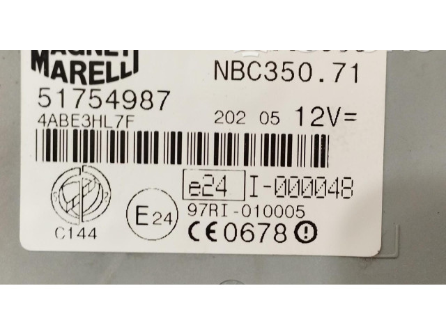 Блок комфорта 51754987, 51754987   Lancia Musa   