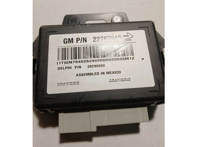 Блок комфорта 22787940, 28299560 Opel Antara