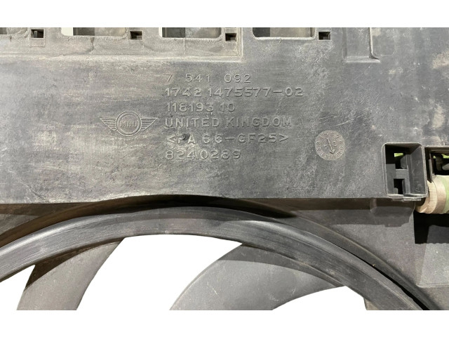 Вентилятор радиатора 17117541092, 17421475577 Mini One - Cooper R50 - 53