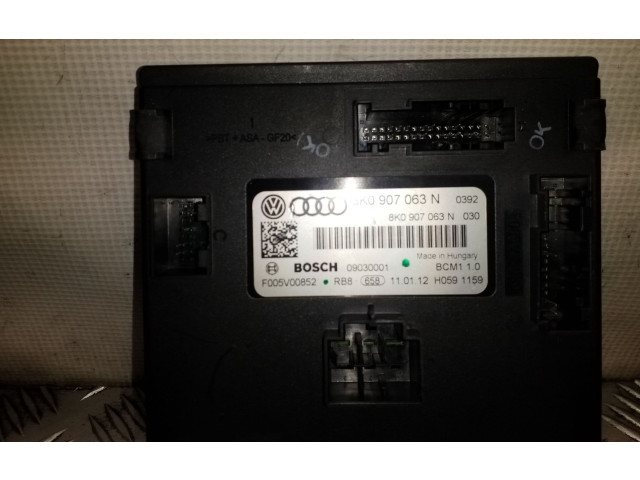 Блок комфорта 8K0907063N, F005V00852 Audi Q5 SQ5