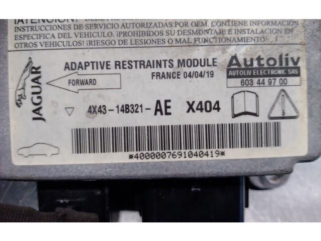 Блок подушек безопасности 4X4314B321AE, 603449700 Jaguar X-Type