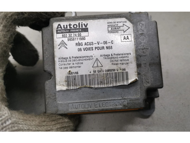 Блок подушек безопасности 9659111980 Citroen Xsara Picasso