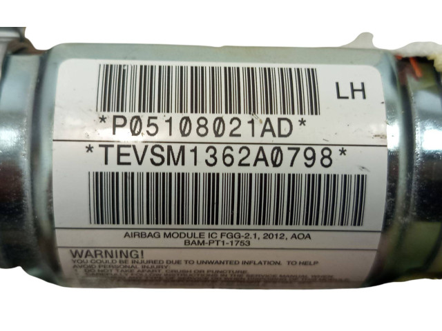 Боковая подушка безопасности P05108021AD, TEVSM1362A0798 Jeep Grand Cherokee