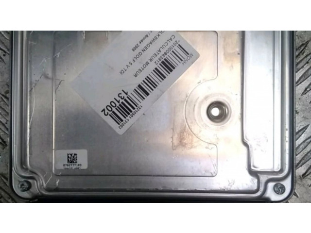 Блок управления двигателя 3G906021PM Volkswagen Golf V