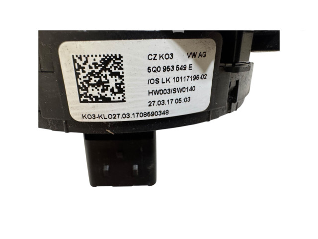 Подрулевой шлейф SRS 5Q0953549E, 1011719602 Volkswagen e-Golf