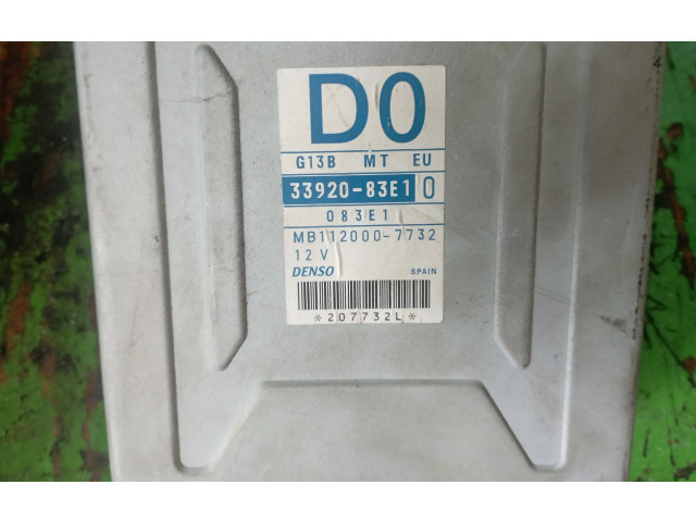 Řídící jednotka 3392083E1 Suzuki Wagon R+ 2000