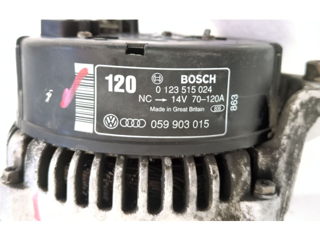 Генератор 059903015, BOSCH0123515024 Audi A6 S6 C5 4B