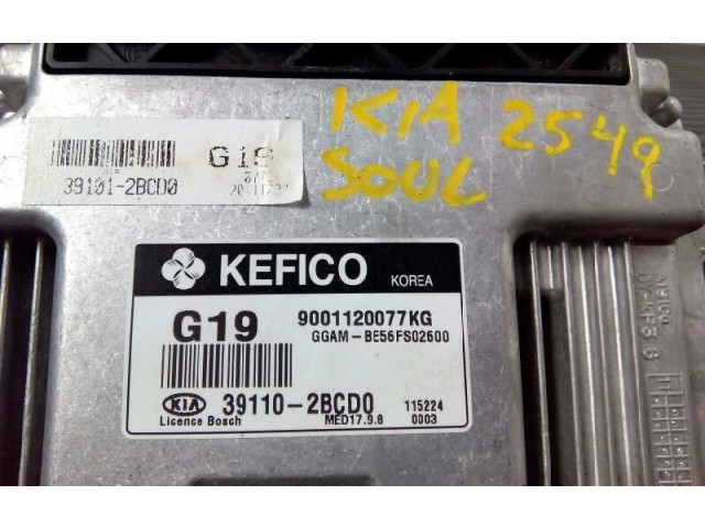 Řídící jednotka 391102BCD0, E3-A3-25-1 KIA Soul 2012