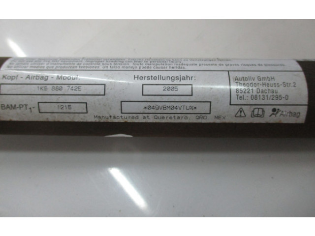 Боковая подушка безопасности 1K5880742E Volkswagen Jetta III