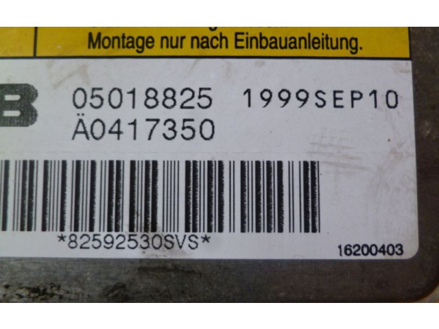 Блок подушек безопасности 05018825, 05018825 Saab 9-5