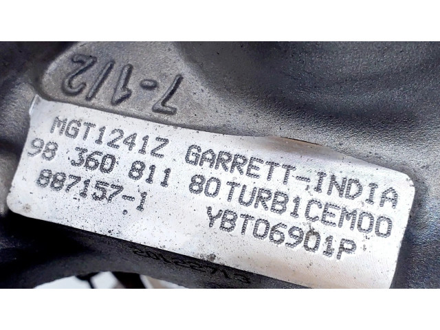 Turbodmychadlo Турбина 9836081180, MGT1241Z Peugeot 2008 II 1.2