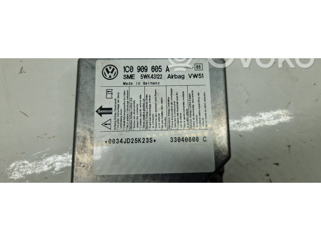 Блок подушек безопасности 1C0909605A, 33040808C Volkswagen Transporter - Caravelle T5