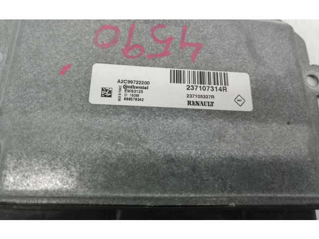 Блок управления двигателем Блок управления 237107314R Dacia Logan II