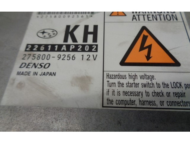 Блок управления двигателя 22611AP202, 2758009256 Subaru Forester SH