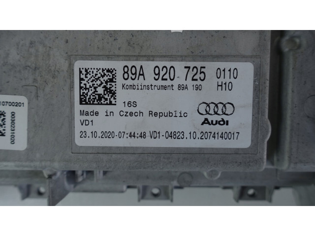 Спидометр (приборный щиток) LICZNIK VIRTUAL ZEGARY LCD AUDI E-TRON Q4 89A 89A920725   Audi Q4 Sportback e-tron      