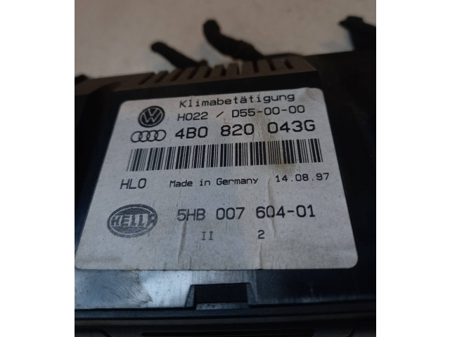 Блок управления климат-контролем 4B0820043G, D550000   Audi A6 S6 C5 4B