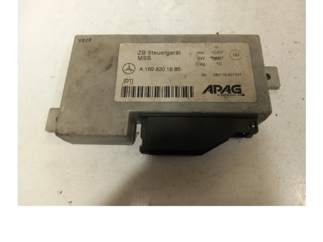Блок управления A1698201685, 080715007337 Mercedes-Benz A W169