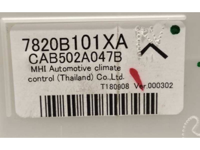 Блок управления климат-контролем 7820B101XA Mitsubishi Outlander