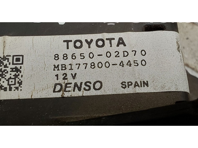 Блок управления кондиционера воздуха / климата/ печки (в салоне) 8865002D70   Toyota Auris E180