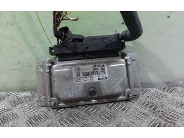 Блок управления двигателем ECU    0261208702   Citroen C1