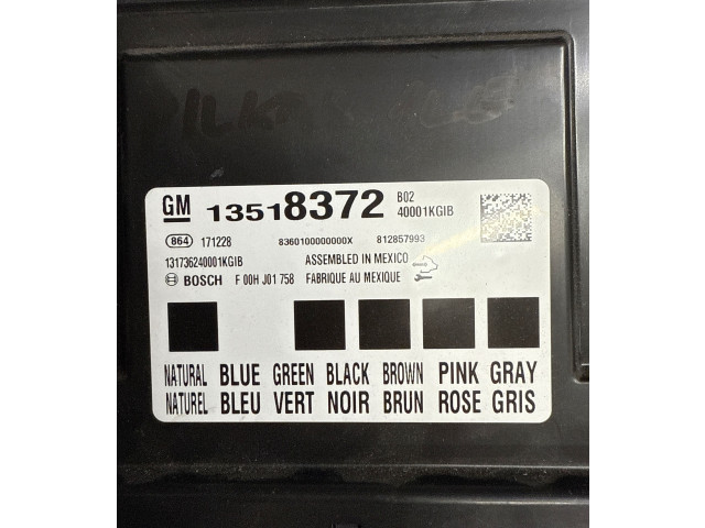 Блок комфорта 13518372, 812857993   Chevrolet Camaro   