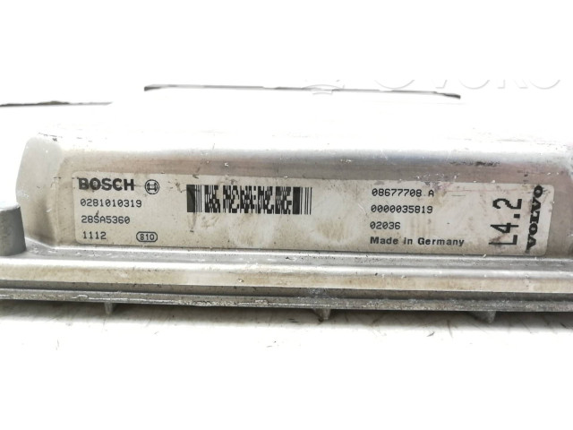 Ручка стеклоочистителей 08677708A, 0281010319 Volvo S60