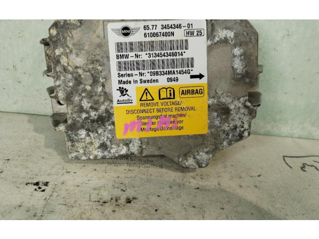 Блок подушек безопасности 65773454346-01, 65773454346-01   Mini One - Cooper Coupe R56