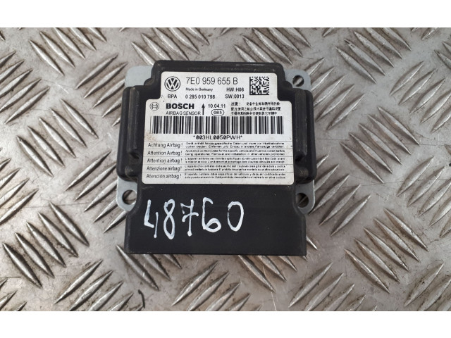 Блок подушек безопасности 7E0959655B, 7E0959655B   Volkswagen Transporter - Caravelle T5