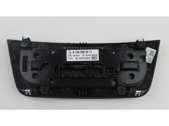 Блок управления кондиционера воздуха / климата/ печки (в салоне)