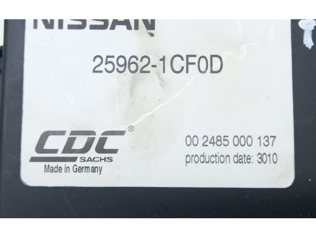 Блок управления 259621CF0D, 002485000137   Infiniti FX