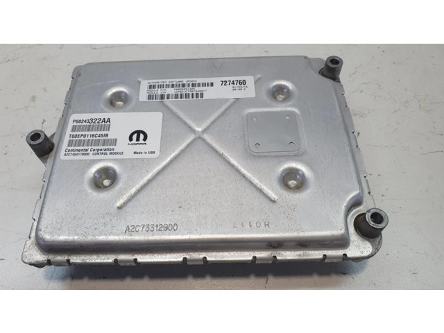 Блок управления двигателя P68243322AA, T00EP01160451B Dodge Durango