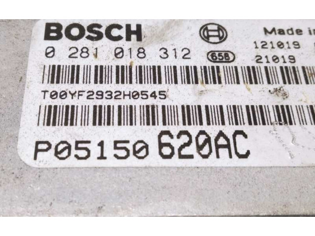 Блок управления двигателя P05150620AC, 05150620AC   Fiat Freemont