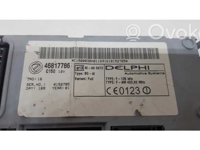 Pojistková skříňka 46817786 Fiat Stilo 2004