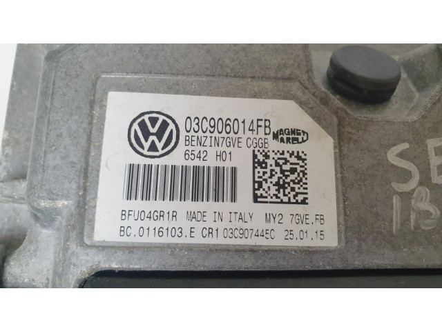 Комплект блоков управления 6R0937087R, 03C906014FB   Seat Ibiza IV (6J,6P)