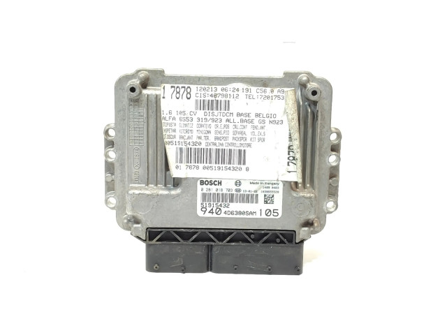 Řídící jednotka Alfa Romeo Giulietta 2013