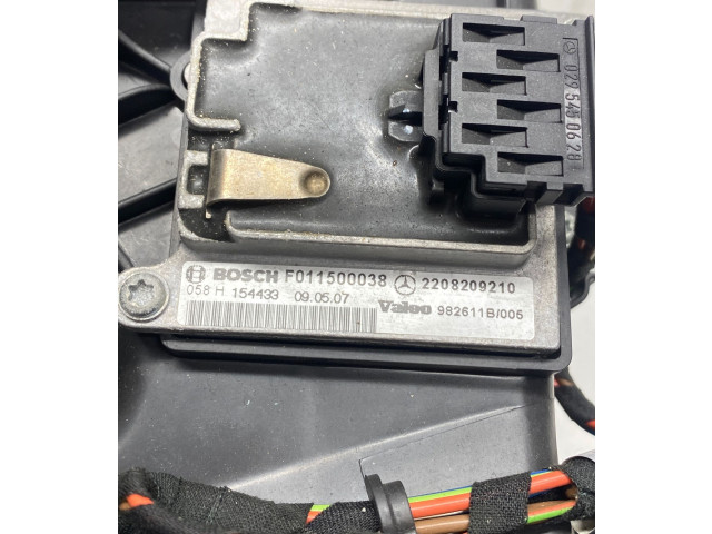 Вентилятор печки A2518300008, 929566G Mercedes-Benz R W251