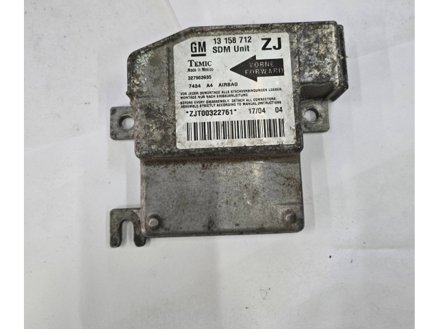 Блок подушек безопасности 13158712zj, ZJT00322761   Opel Meriva A