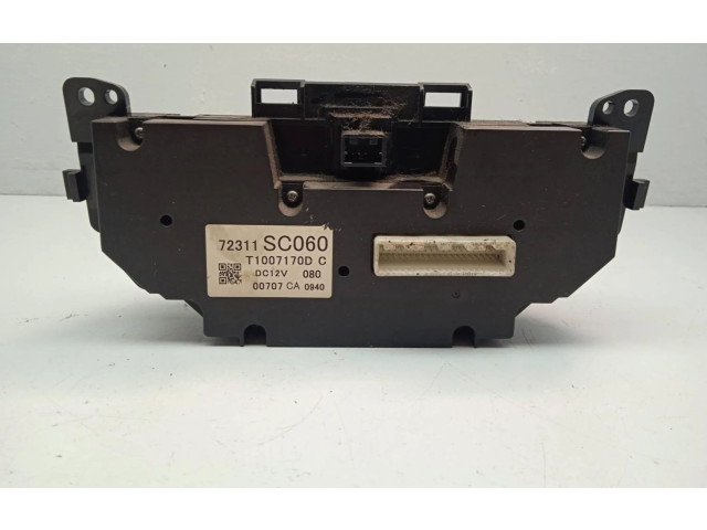 Блок управления климат-контролем 72311SC060, 72311SC060   Subaru Forester SH