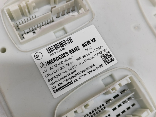 Блок комфорта A2479009902, A2479017801 Mercedes-Benz A W177