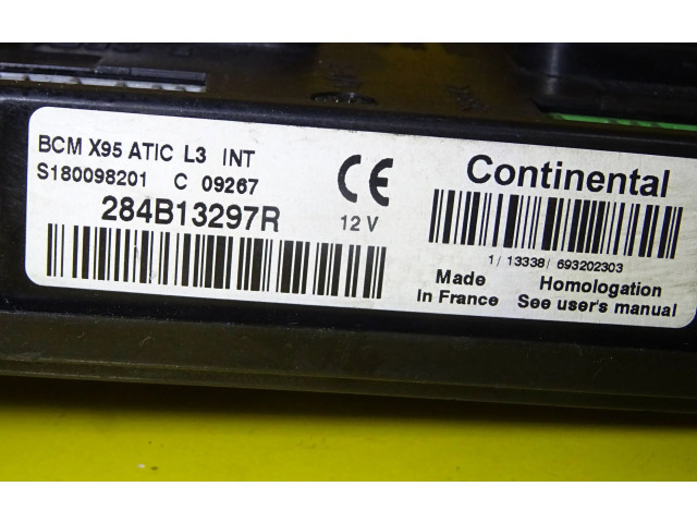 Pojistková skříňka Řídící jednotka BSM 284B13297R, S180098201 Renault Megane III 2009