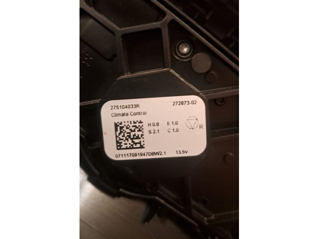 Блок управления климат-контролем 275104033R Dacia Duster II