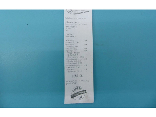 Генератор 284215400101, IMPRK1291006 Tata Indica Vista II