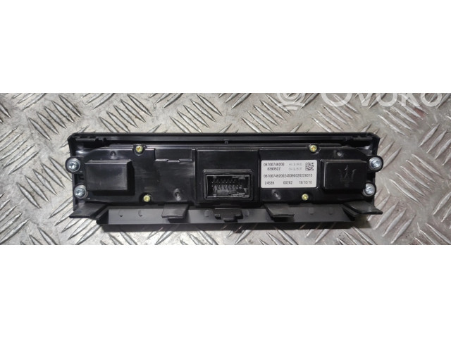 Блок управления климат-контролем 06700749200 Maserati Quattroporte