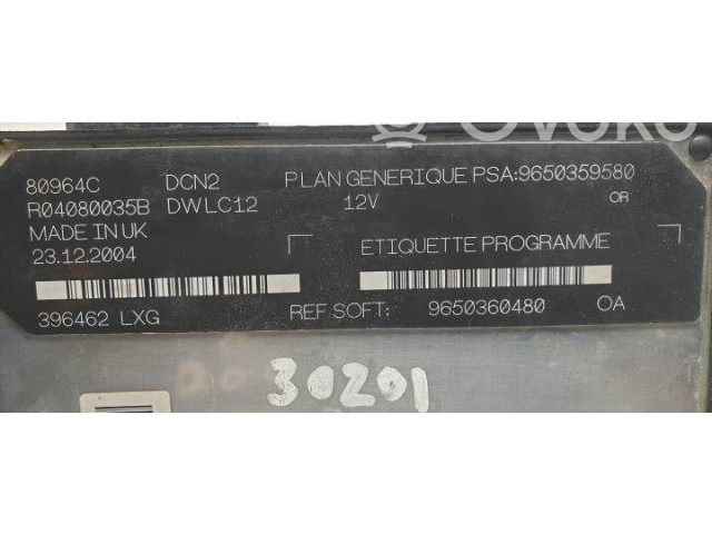 Řídící jednotka R04080035B Citroen Berlingo 1999