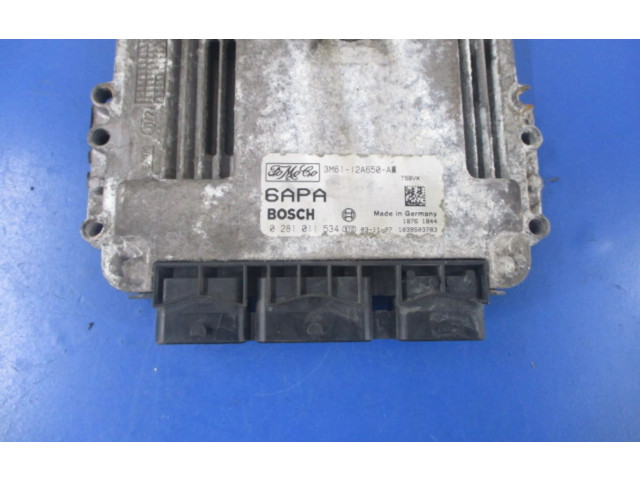 Блок управления двигателем Блок управления 3M61-12A650-AA, 3M61-12A650-AA Mazda 3 I