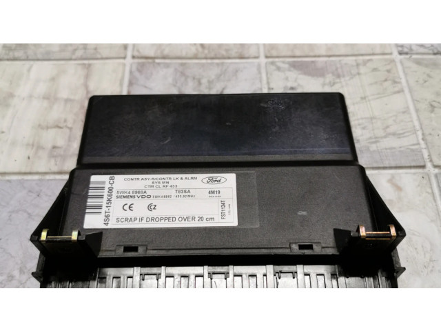 Блок комфорта 4S6T15K600CB, 5WK48968A Ford Fiesta