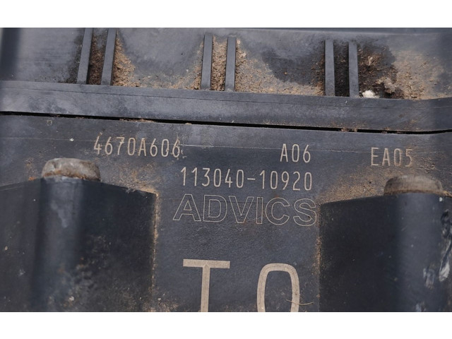 Блок АБС 4670A606, 113040-10920   Mitsubishi  L200  2006 - 2014 года