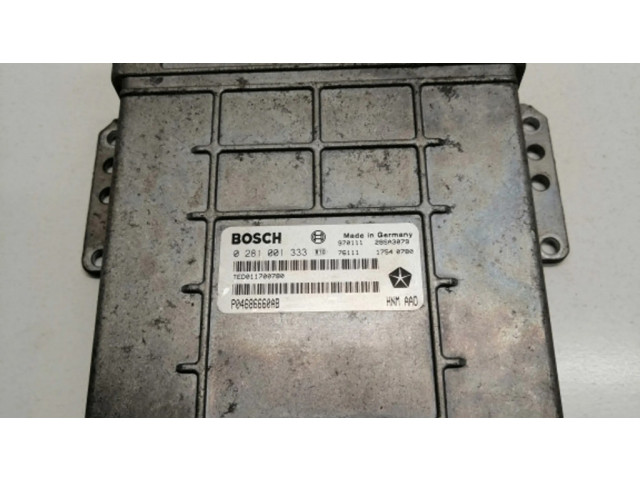 Řídící jednotka 0281001333, P04686660AB Chrysler Voyager 2000