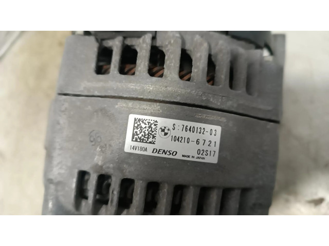 Генератор 764013203, ALTERNADOR BMW 4 F36 Gran coupe 2.0