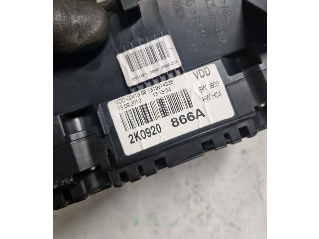 Панель приборов 2K0920866A Volkswagen Caddy